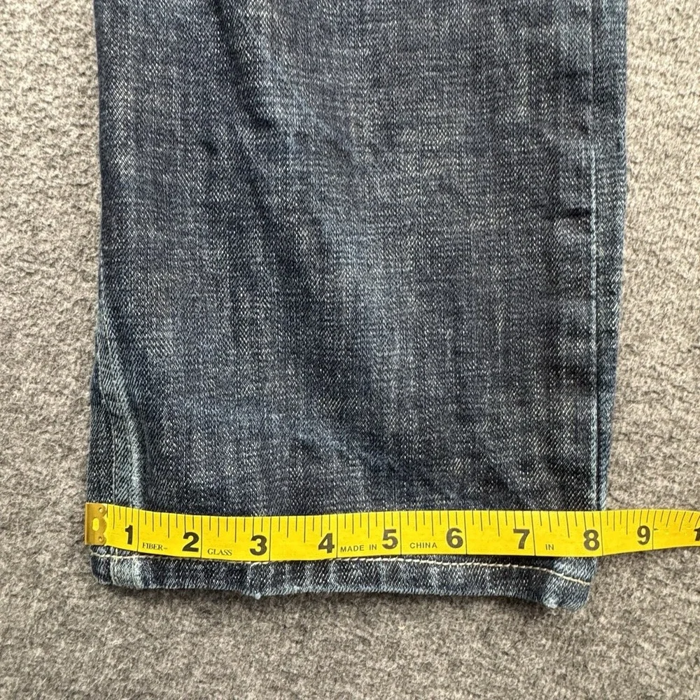 Levi's 501XX Jeans Mens Sz 36x34 Fit 36x31 Button Fly Straight Distressed